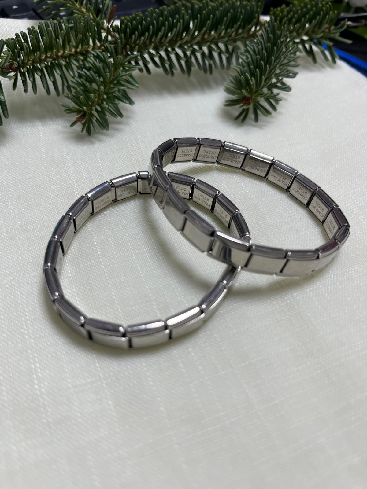 Nomination Charm Takılabilen Çelik Bileklik