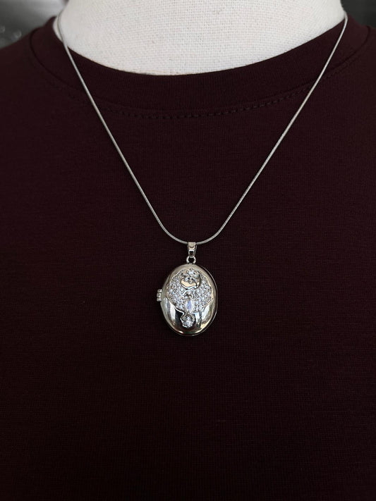 Açılır Kapanır Çelik Kolye