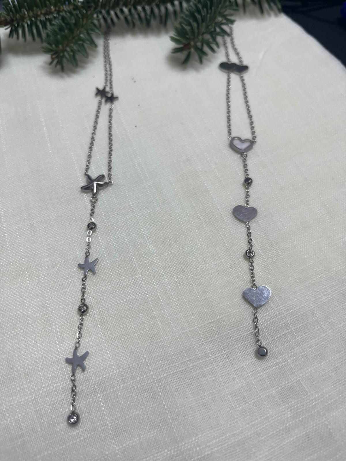 Günlük ve Özel Kombinler İçin Çelik Y Kolye Modelleri