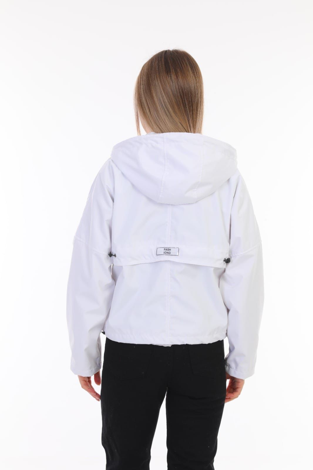 Fermuarlı Kapüşonlu Spor Mont